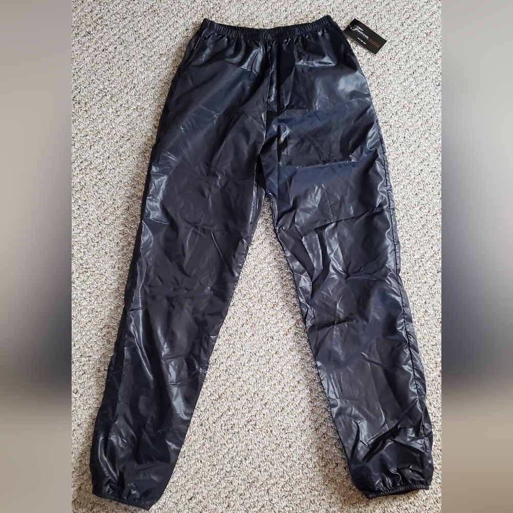 Theatricals Trash Bag Pants, Warm Up Pant, Size Medium